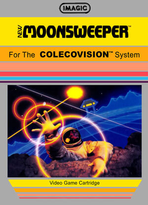 Moonsweeper for Colecovision Box Art