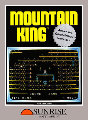 Mountain King for Colecovision Box Art
