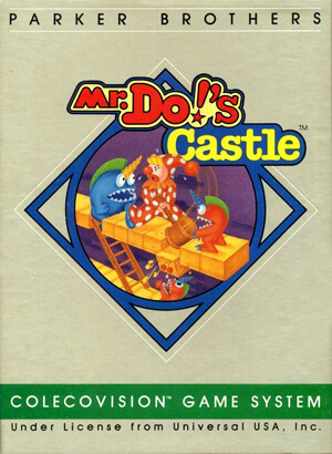 Mr. Do!'s Castle for Colecovision Box Art