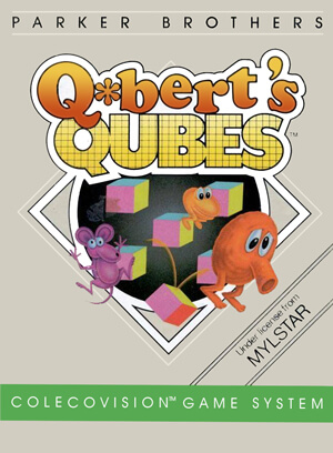 Q*bert's Qubes for Colecovision Box Art