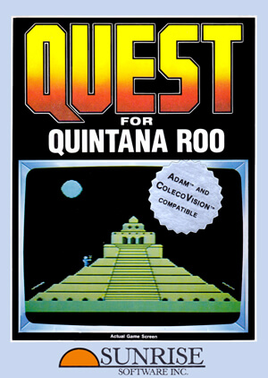Quest for Quintana Roo for Colecovision Box Art
