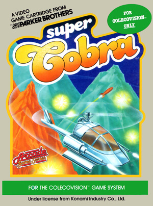 Super Cobra for Colecovision Box Art