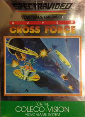 Super Cross Force for Colecovision Box Art
