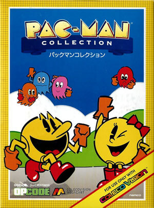 Pac-Man Collection for Colecovision Box Art
