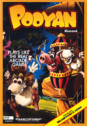 Pooyan for Colecovision Box Art