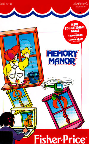 Memory Manor for Colecovision Box Art