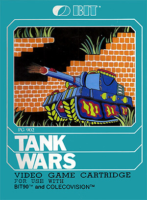 Tank Wars for Colecovision Box Art