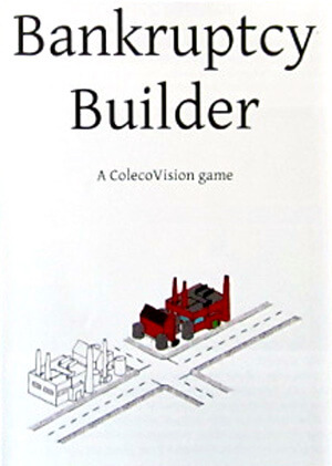 Bankruptcy Builder for Colecovision Box Art