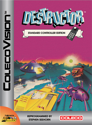 Destructor SCE (Standard Controller Edition)  for Colecovision Box Art