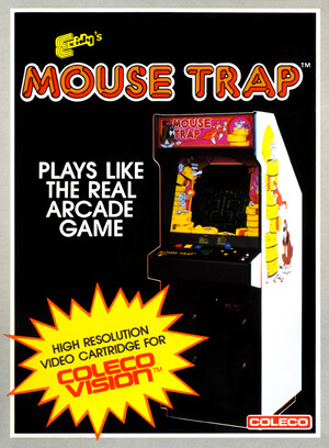 Mouse Trap for Colecovision Box Art