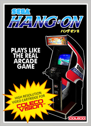 Hang-On for Colecovision Box Art