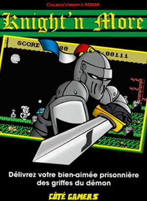 Knight'n More for Colecovision Box Art