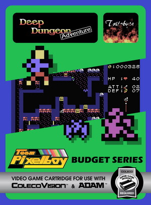 Deep Dungeon Adventure for Colecovision Box Art