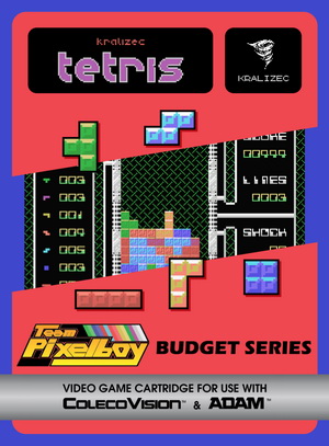 Kralizec Tetris for Colecovision Box Art