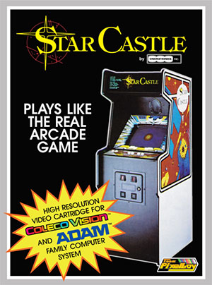 Star Castle for Colecovision Box Art
