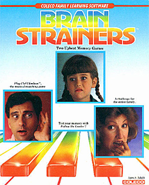 Brain Strainers for Colecovision Box Art