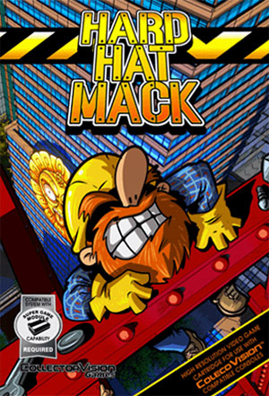 Hard Hat Mack for Colecovision Box Art