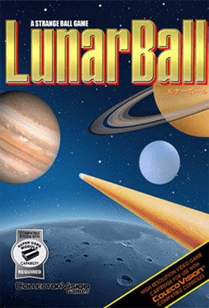 Lunar Ball for Colecovision Box Art