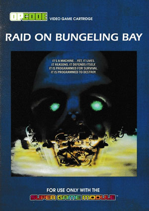 Raid on Bungeling Bay for Colecovision Box Art