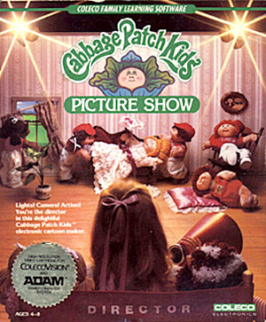 Cabbage Patch Kids Picture Show for Colecovision Box Art