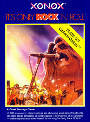 It's Only Rock'n Roll for Colecovision Box Art