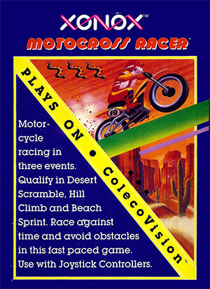Motocross Racer for Colecovision Box Art