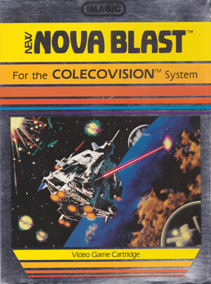 Nova Blast for Colecovision Box Art