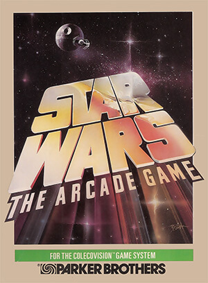 Star Wars: The Arcade Game for Colecovision Box Art