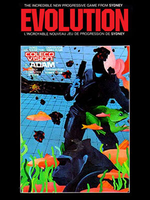 Evolution for Colecovision Box Art