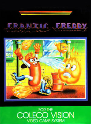 Frantic Freddy for Colecovision Box Art