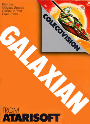 Galaxian for Colecovision Box Art