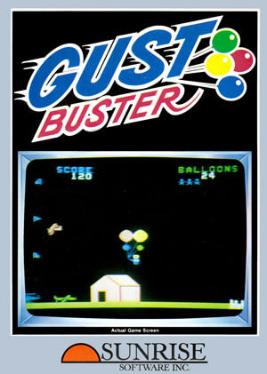 Gust Buster for Colecovision Box Art