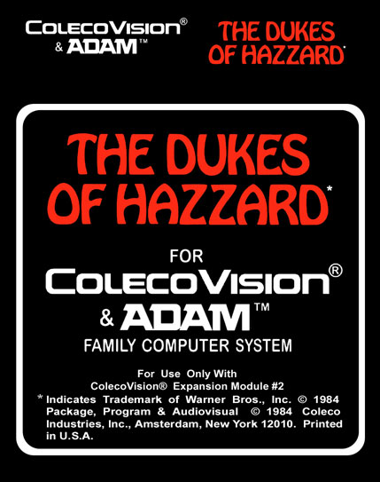 Dukes of Hazzard, The Label