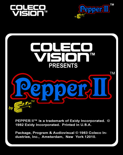Pepper II Label