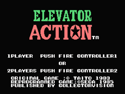 Elevator Action Screenshot