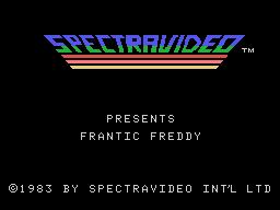 Frantic Freddy Screenshot